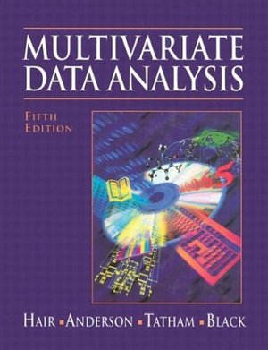 Multivariate Data Analysis [Prentice Hall: Fifth edition]
